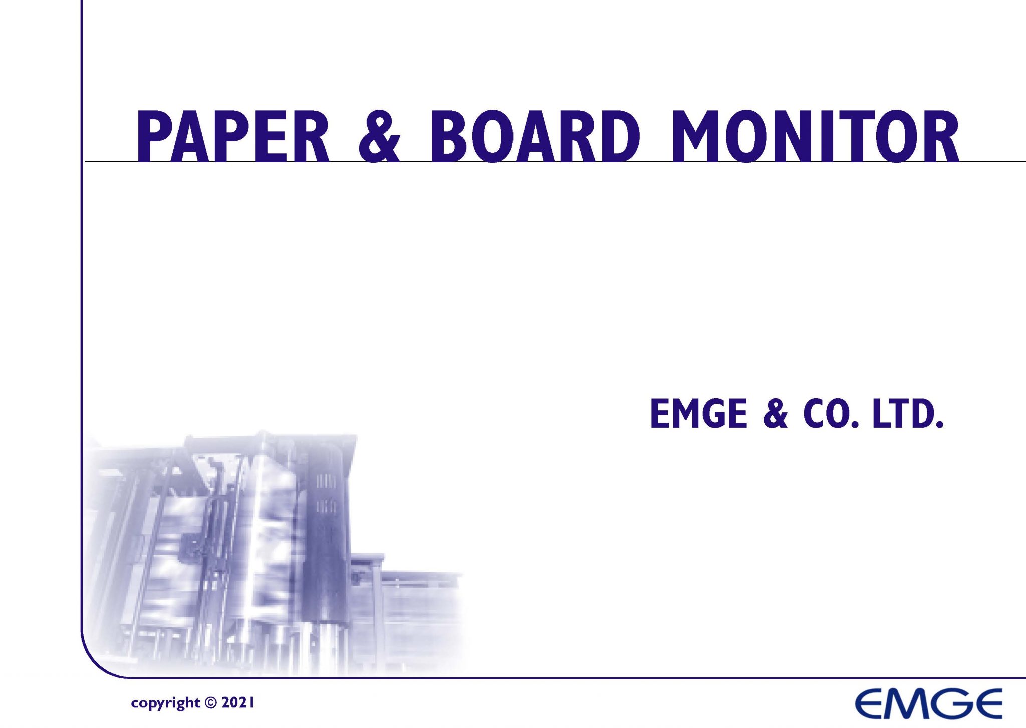 Paper & Board Monitor Specialist Paper Industry Consultants